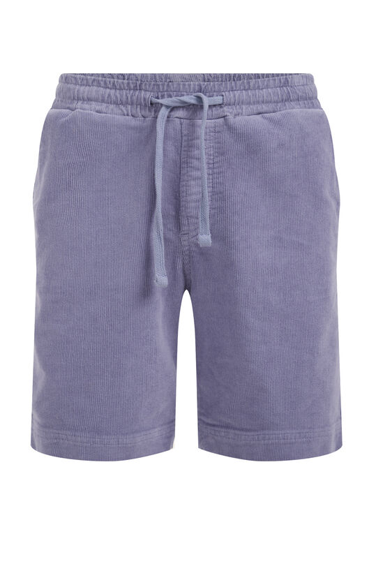 Heren corduroy relaxed fit chinoshort, Lila