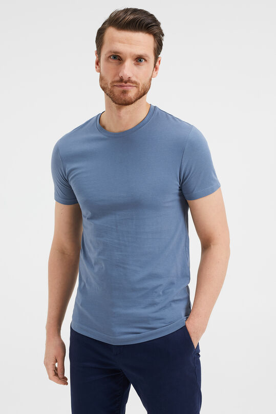 Heren T-shirt, Lichtblauw