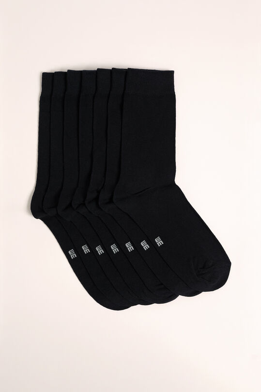 Heren sokken, 7-pack, Zwart