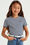 Meisjes T-shirt met dessin, Donkerblauw