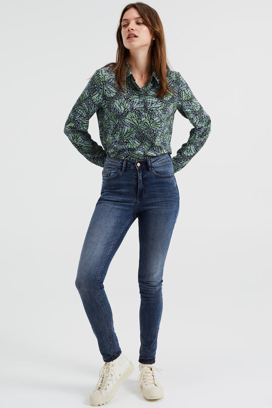 Raap Rondsel Verschillende goederen Dames high rise skinny jeans met stretch | wefashion.nl