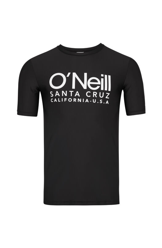 Heren O`Neill Cali Shortsleeve UPF 50+ Sun Shirt Skin, Zwart