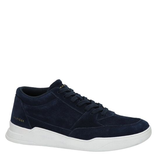 Tommy Hilfiger Elevated Mid Cup heren sneaker, Blauw