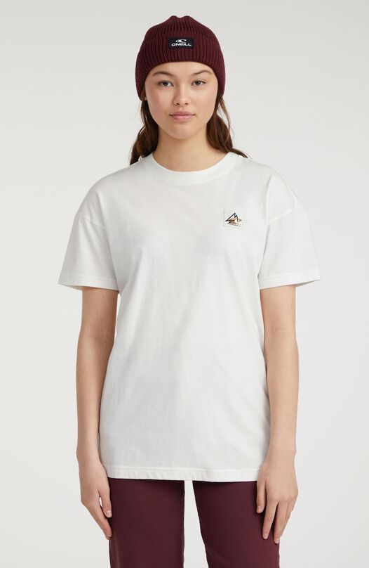Dames O`Neill T-shirt Mountain Long, Wit
