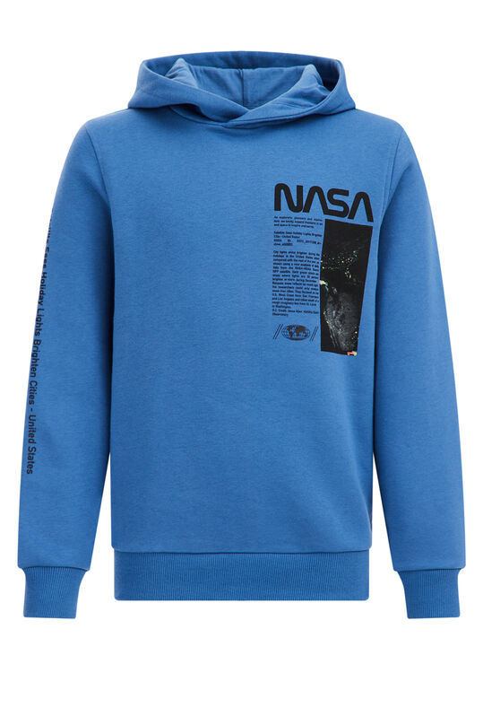 Jongens NASA® hoodie met opdruk, Blauw