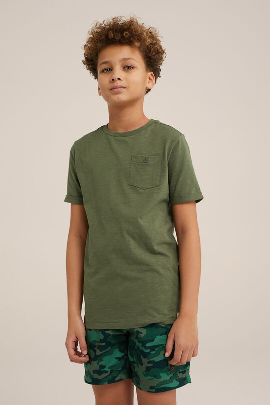 Jongens T-shirt, Groen