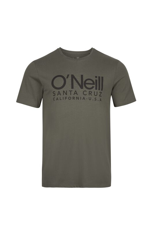 Heren O`Neill T-shirt Cali Original, Olijfgroen