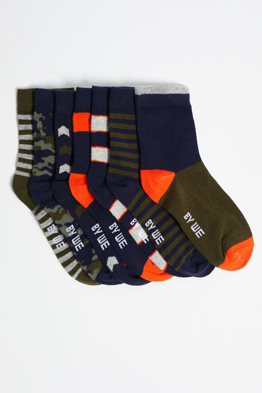 Jongens sokken, 7-pack, Multikleur