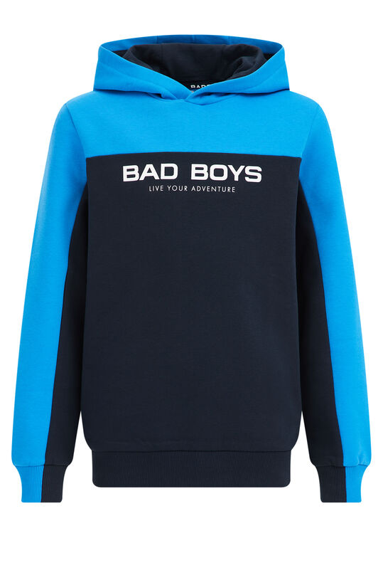 Jongens hoodie met opdruk, Blauw