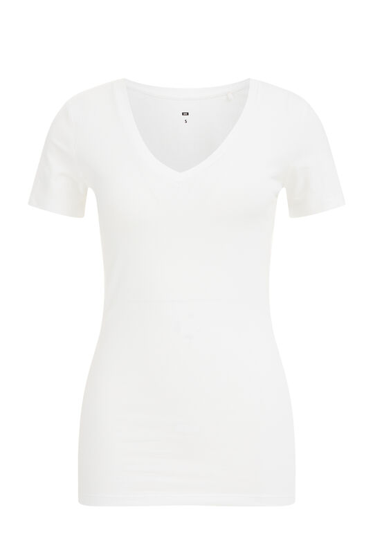 Verminderen Berg Vesuvius Millimeter Dames T-shirt met V-hals | wefashion.nl
