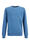 Jongens sweater met geribde details, Grijsblauw