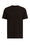 Heren regular fit T-shirt met stretch, Zwart