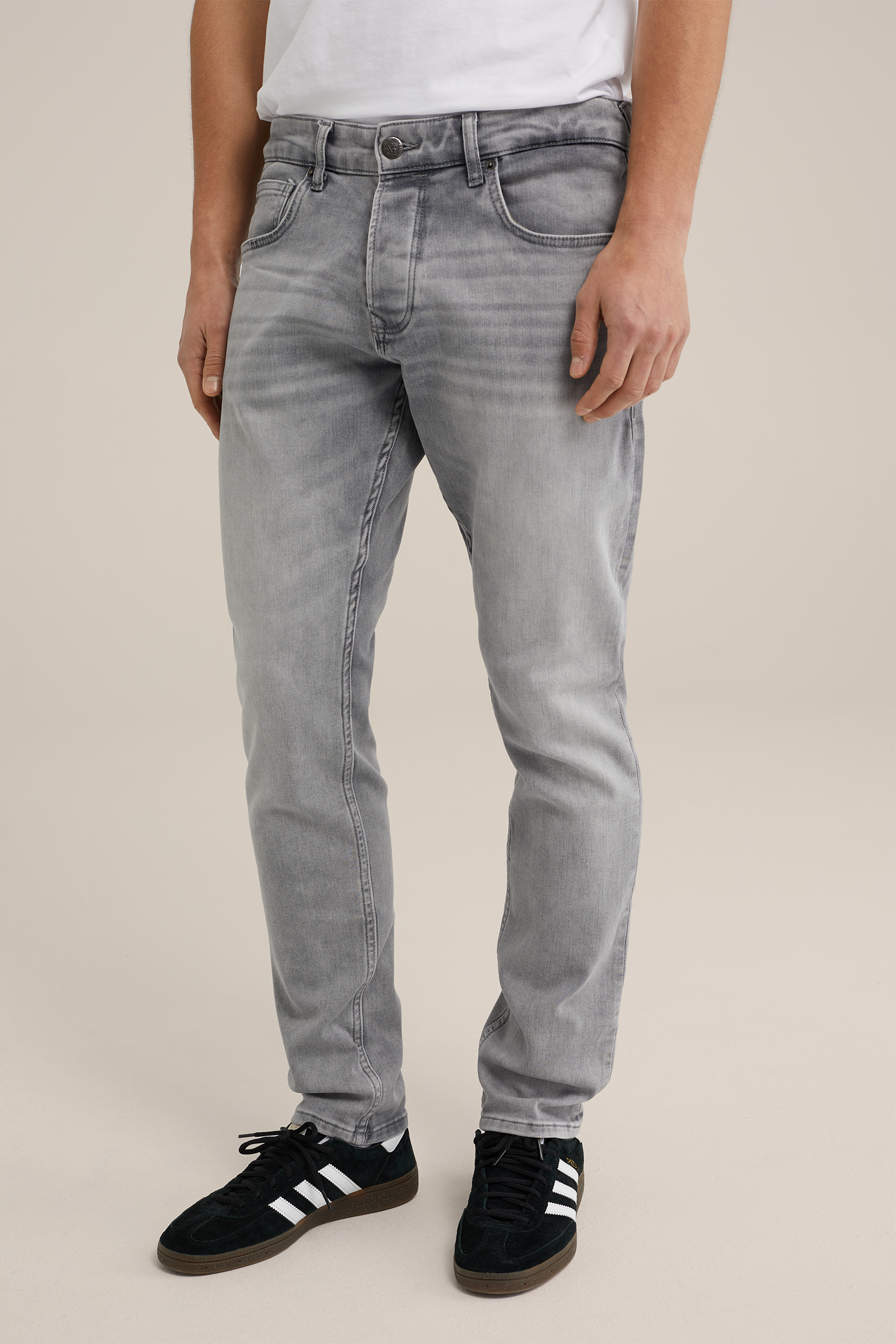 Purple Brand Denim Jeans Met Toelopende Pijpen in het Wit voor heren Heren Kleding voor voor Jeans voor Slim jeans 